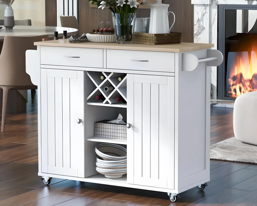 kitchen island rolling cart